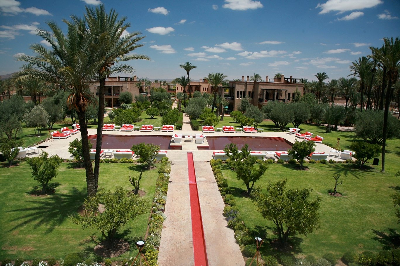 Red pool - Murano Resort Marrakech - Morocco